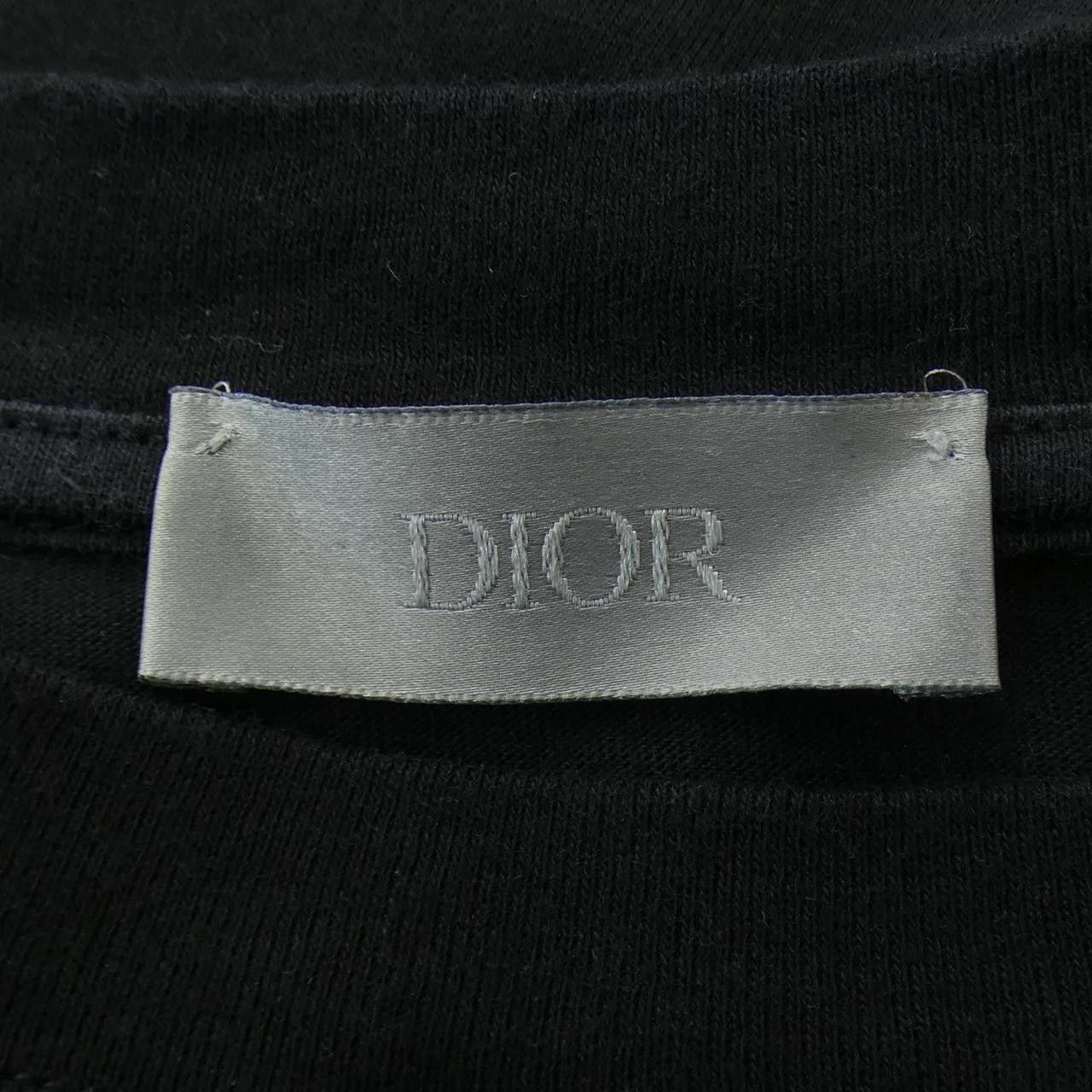 Dior Dior Dior T-shirt Cotton T-Shirts 933J640A0533 DUTY FREE for USA Size ONE SIZE - 4 Thumbnail