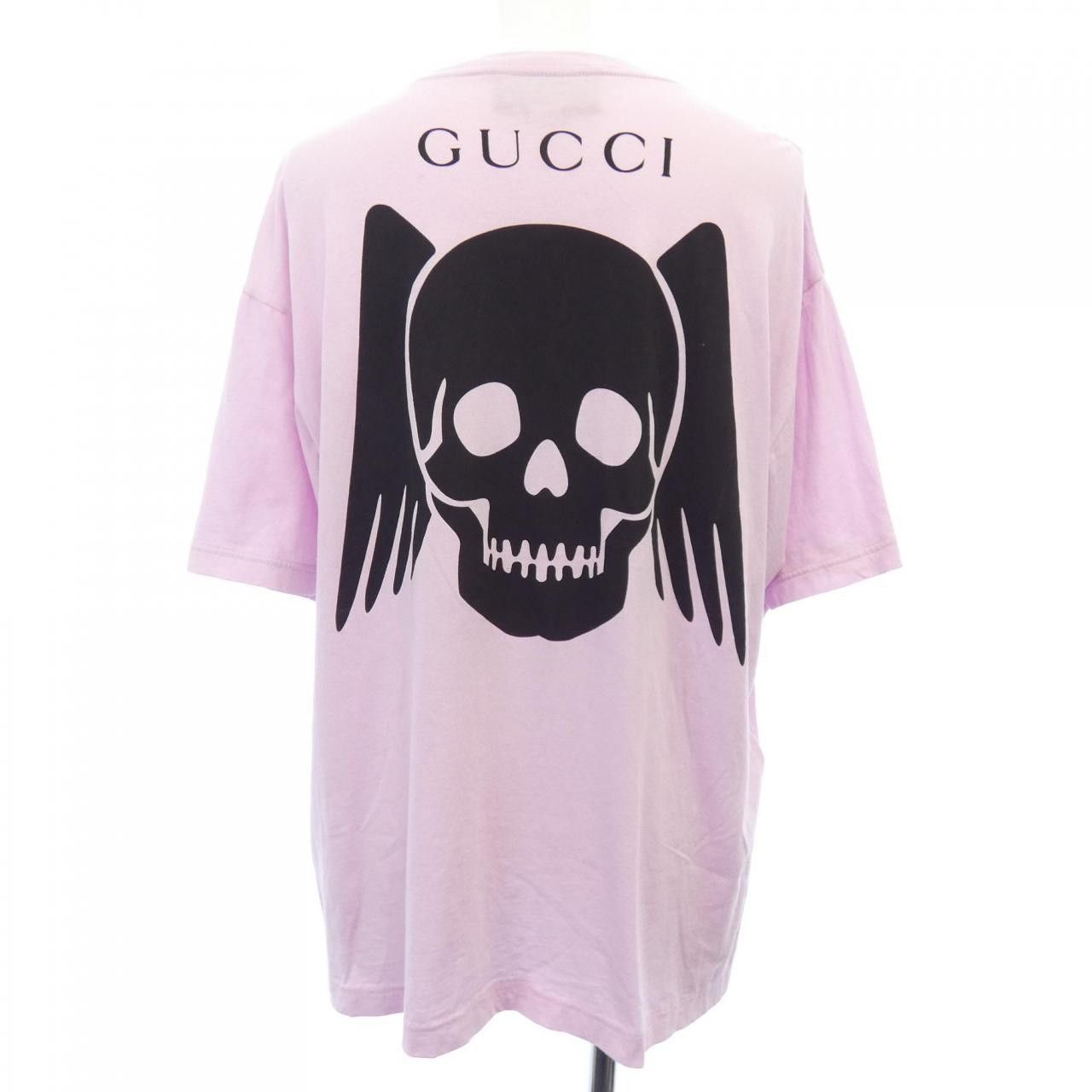 Gucci Gucci Gucci T-shirt Cotton T-Shirts 539081-XJARY DUTY FREE for USA Size ONE SIZE - 2 Thumbnail