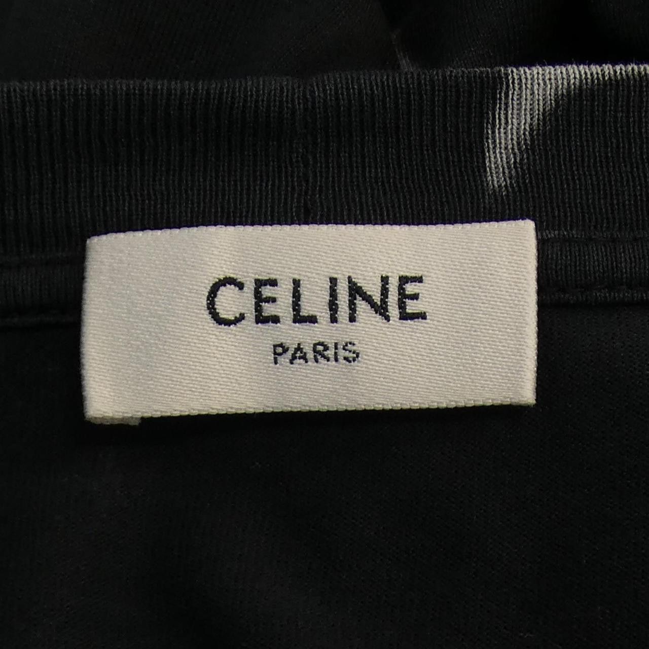 Celine Celine Celine T-shirt Cotton T-Shirts 2X820643O DUTY FREE for USA Size ONE SIZE - 4 Thumbnail