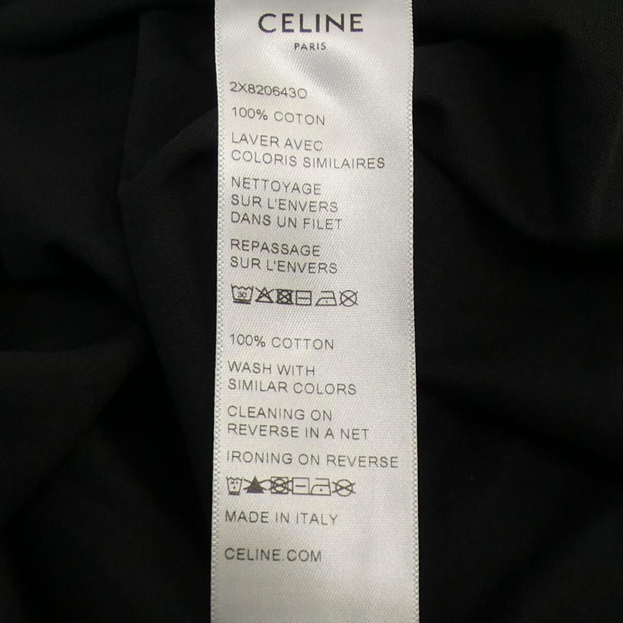 Celine Celine Celine T-shirt Cotton T-Shirts 2X820643O DUTY FREE for USA Size ONE SIZE - 3 Thumbnail