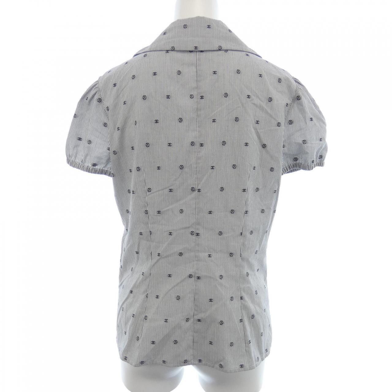 Chanel Chanel Chanel LOOK13 S/S Shirt Cotton Tops P76758V63866 DUTY FREE for USA Size ONE SIZE - 2 Thumbnail