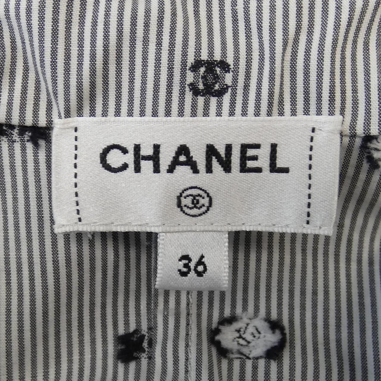 Chanel Chanel Chanel LOOK13 S/S Shirt Cotton Tops P76758V63866 DUTY FREE for USA Size ONE SIZE - 5 Thumbnail