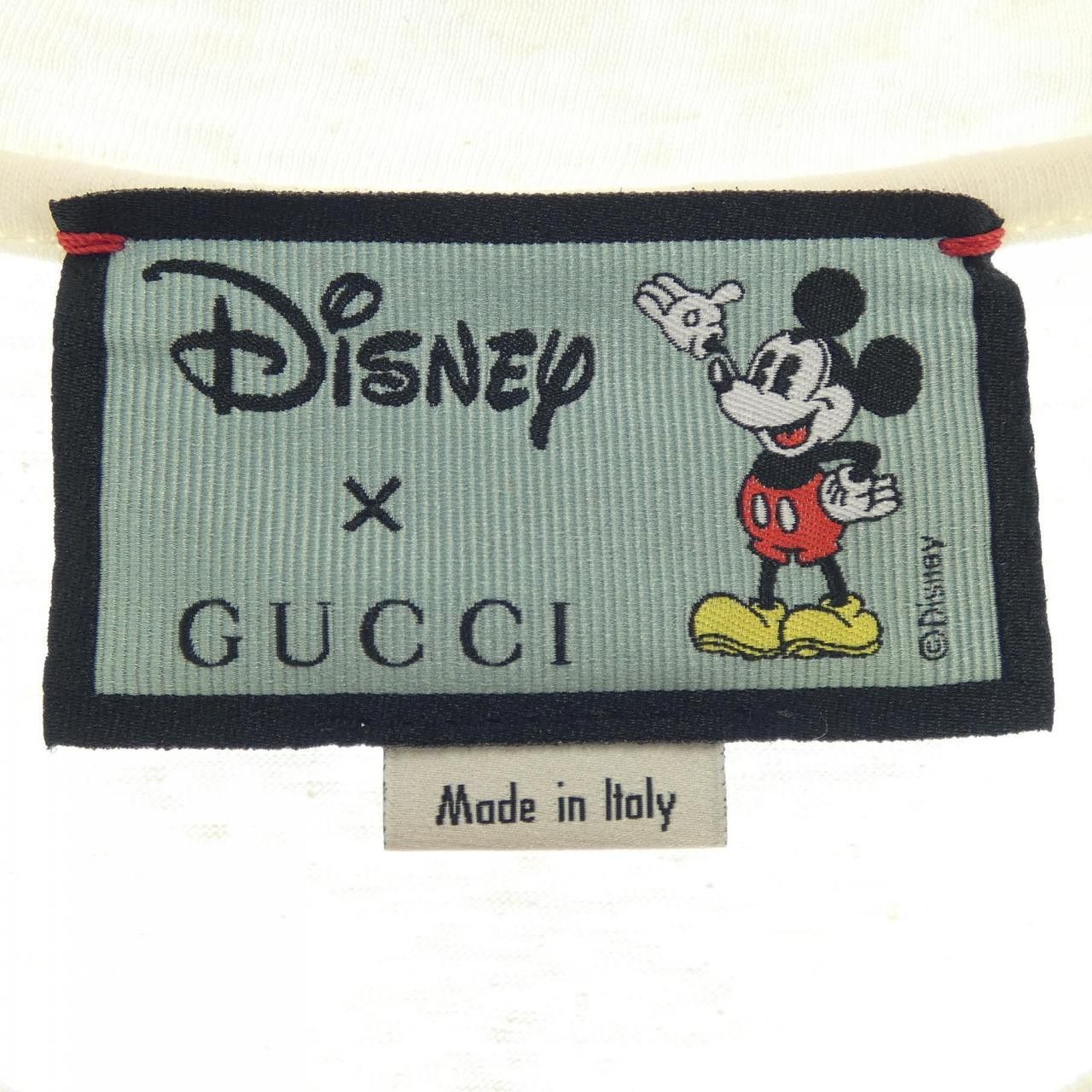 Gucci Gucci Gucci DISNEY T-shirt Cotton T-Shirts 604176 XJB6U DUTY FREE for USA Size ONE SIZE - 4 Thumbnail