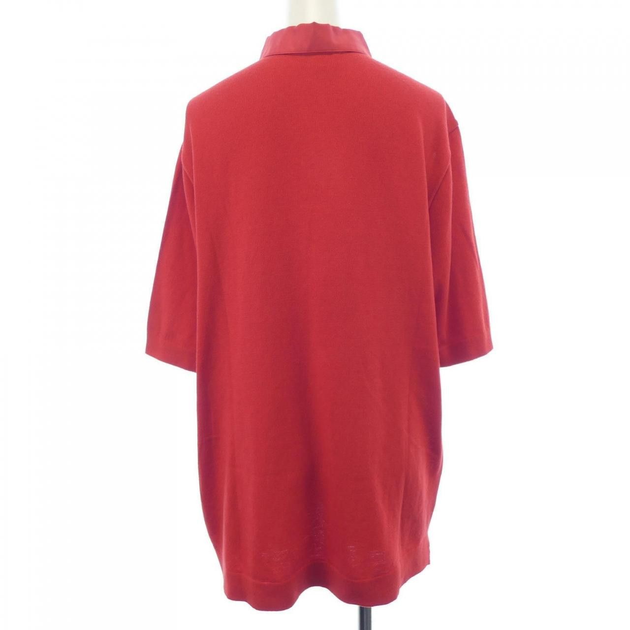 Hermes Hermes Hermès BRIDES DE GALA Twillene Silk Cotton Cashmere Polo Shirt Cotton Tops DUTY FREE for USA Size ONE SIZE - 2 Thumbnail