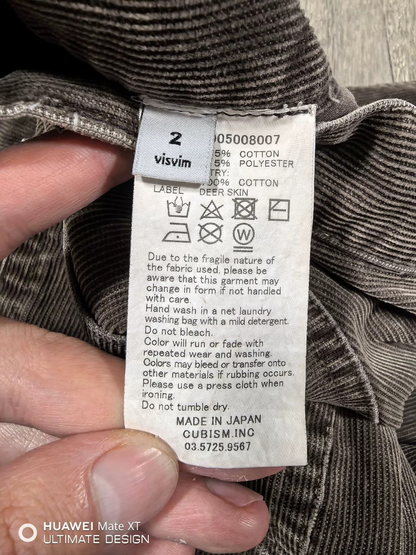 Visvim visvim cut-off corduroy shorts 17SS Size US 32 / EU 48 - 5 Thumbnail