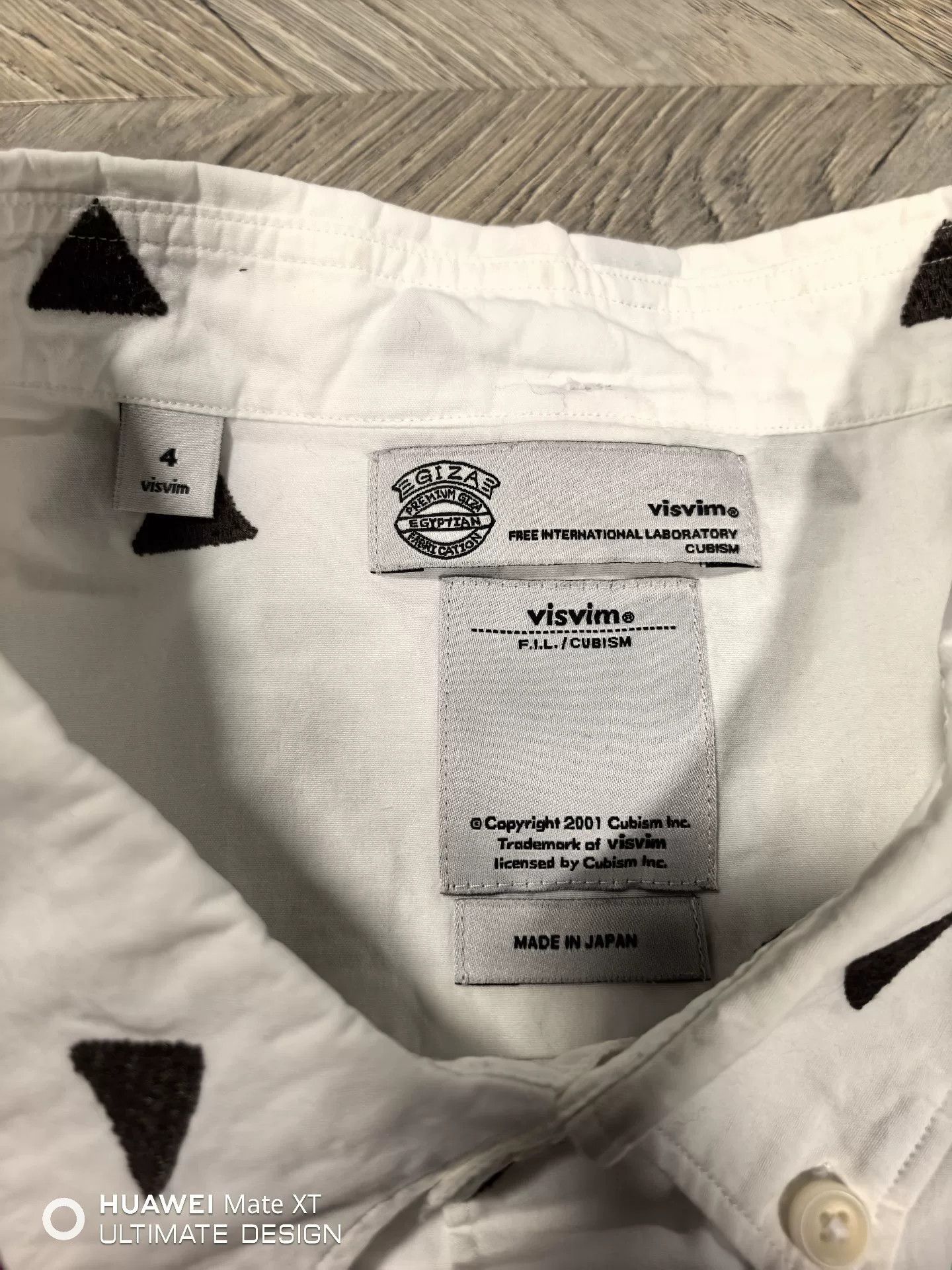 Visvim visvim lungta shirt with triangle embroidery Size US M / EU 48-50 / 2 - 5 Thumbnail