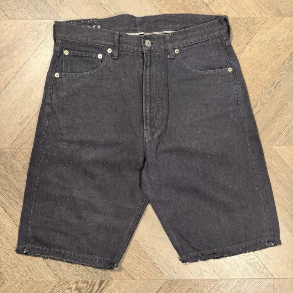 Visvim visvim cut off denim shorts with frayed details Size US 32 / EU 48 - 3 Thumbnail
