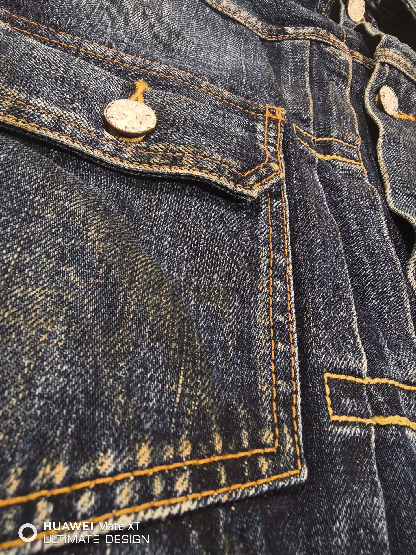 Visvim unique vintage blue denim jacket Size US M / EU 48-50 / 2 - 4 Thumbnail