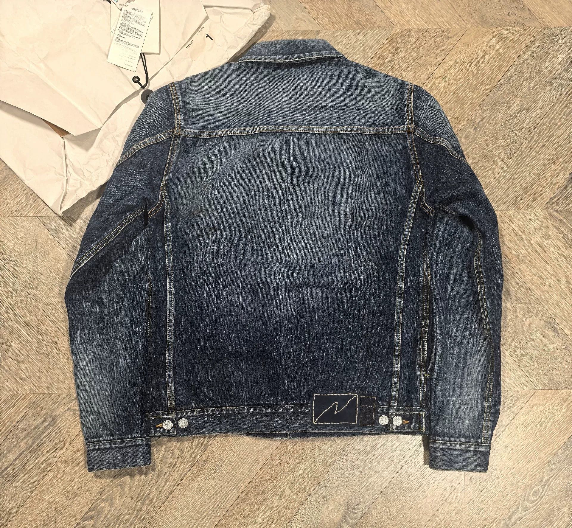 Visvim unique vintage blue denim jacket Size US M / EU 48-50 / 2 - 3 Thumbnail