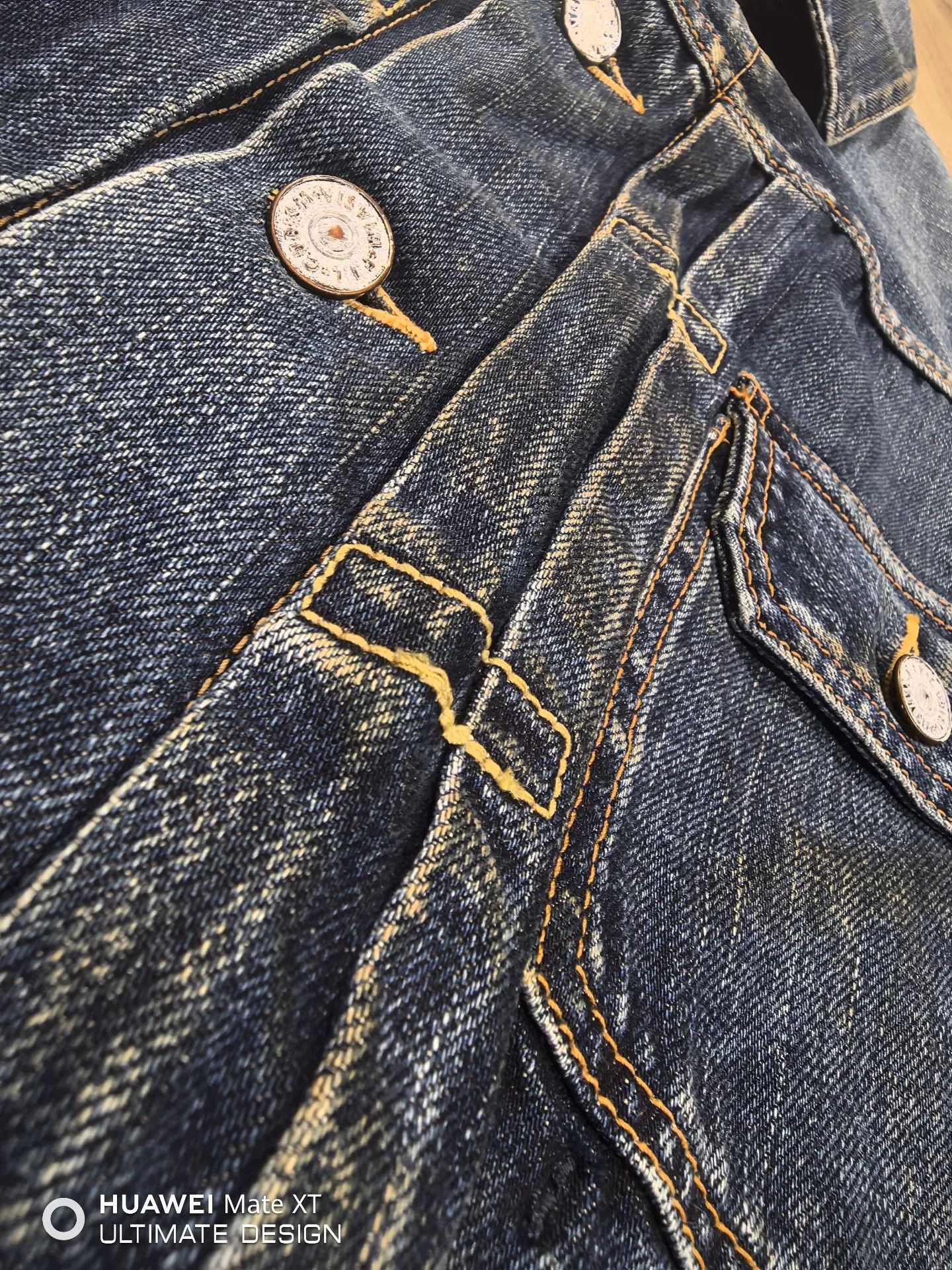 Visvim unique vintage blue denim jacket Size US M / EU 48-50 / 2 - 2 Thumbnail