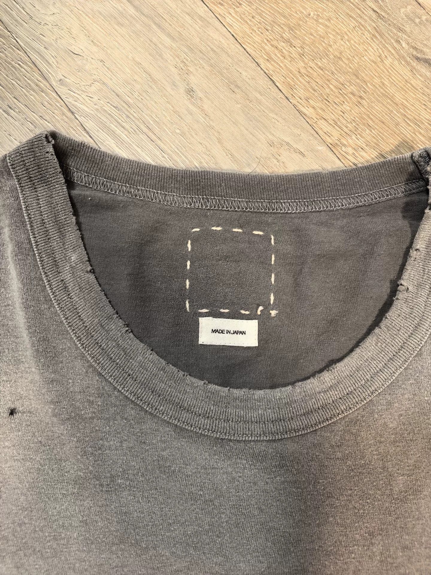 Visvim visvim jumbo tee in washed charcoal gray Size US XXL / EU 58 / 5 - 4 Thumbnail