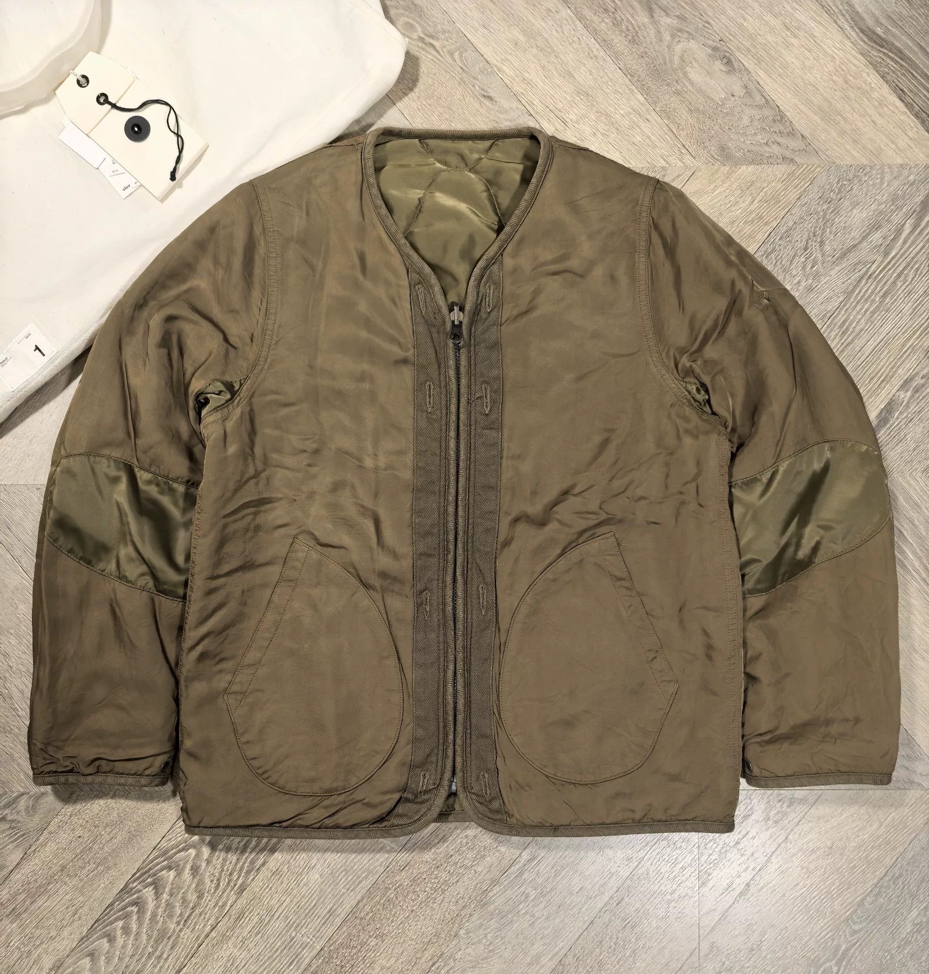 Visvim visvim iris liner jacket in olive green Size US M / EU 48-50 / 2 - 3 Thumbnail