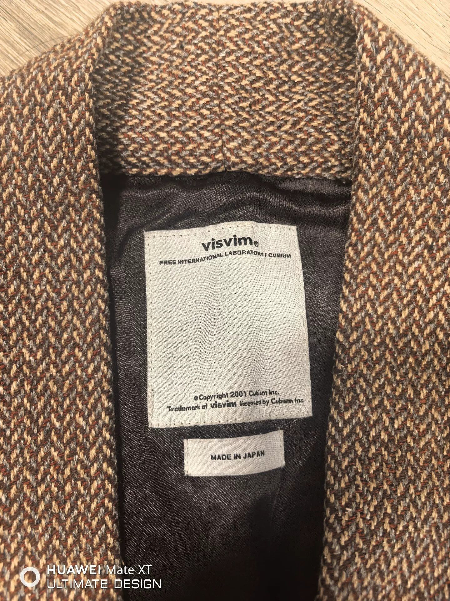 Visvim Visvim Yukata Coat Herringbone Silk Wool Blend Size US M / EU 48-50 / 2 - 4 Thumbnail