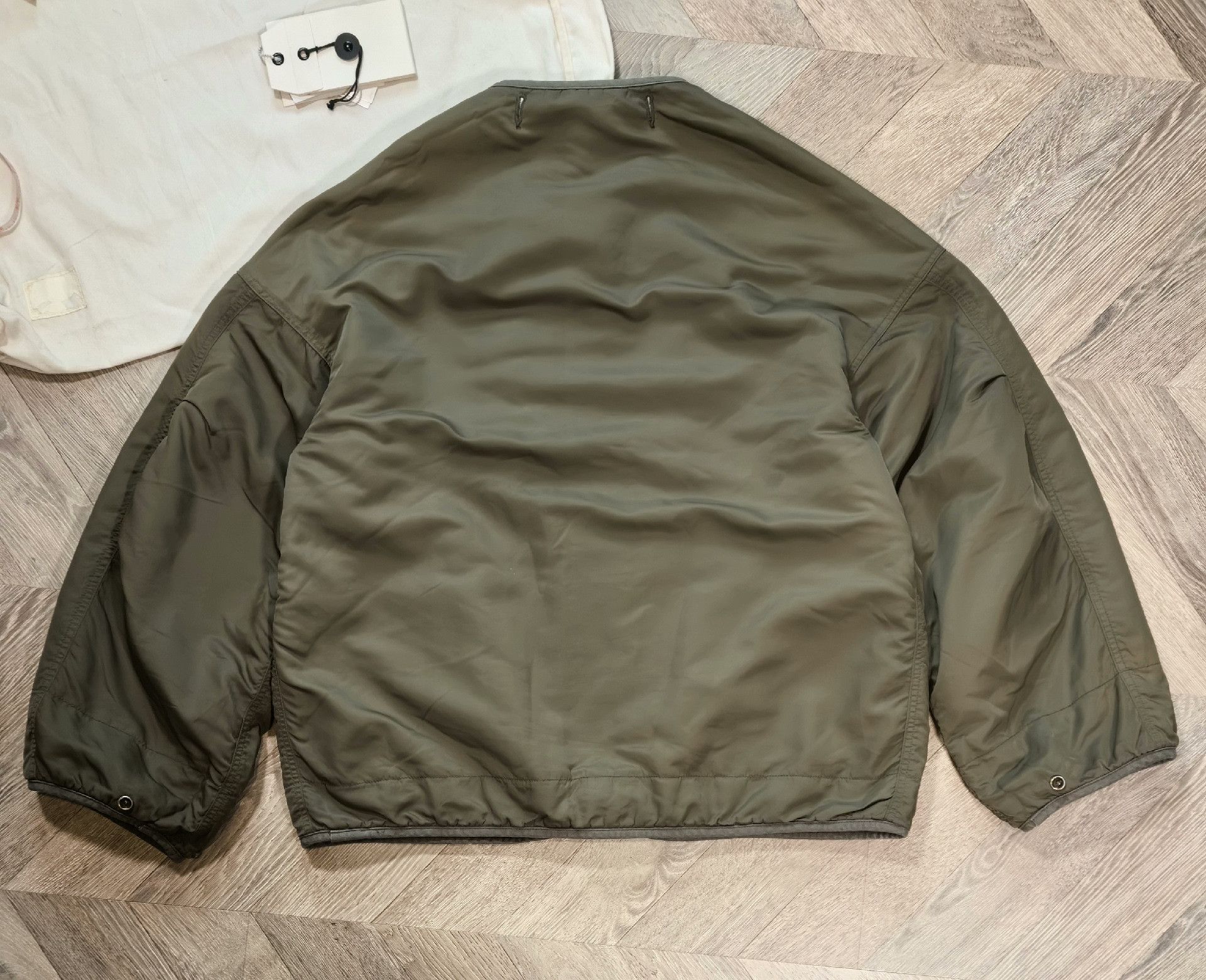 Visvim visvim double-sided jacket in olive green Size US L / EU 52-54 / 3 - 6 Thumbnail