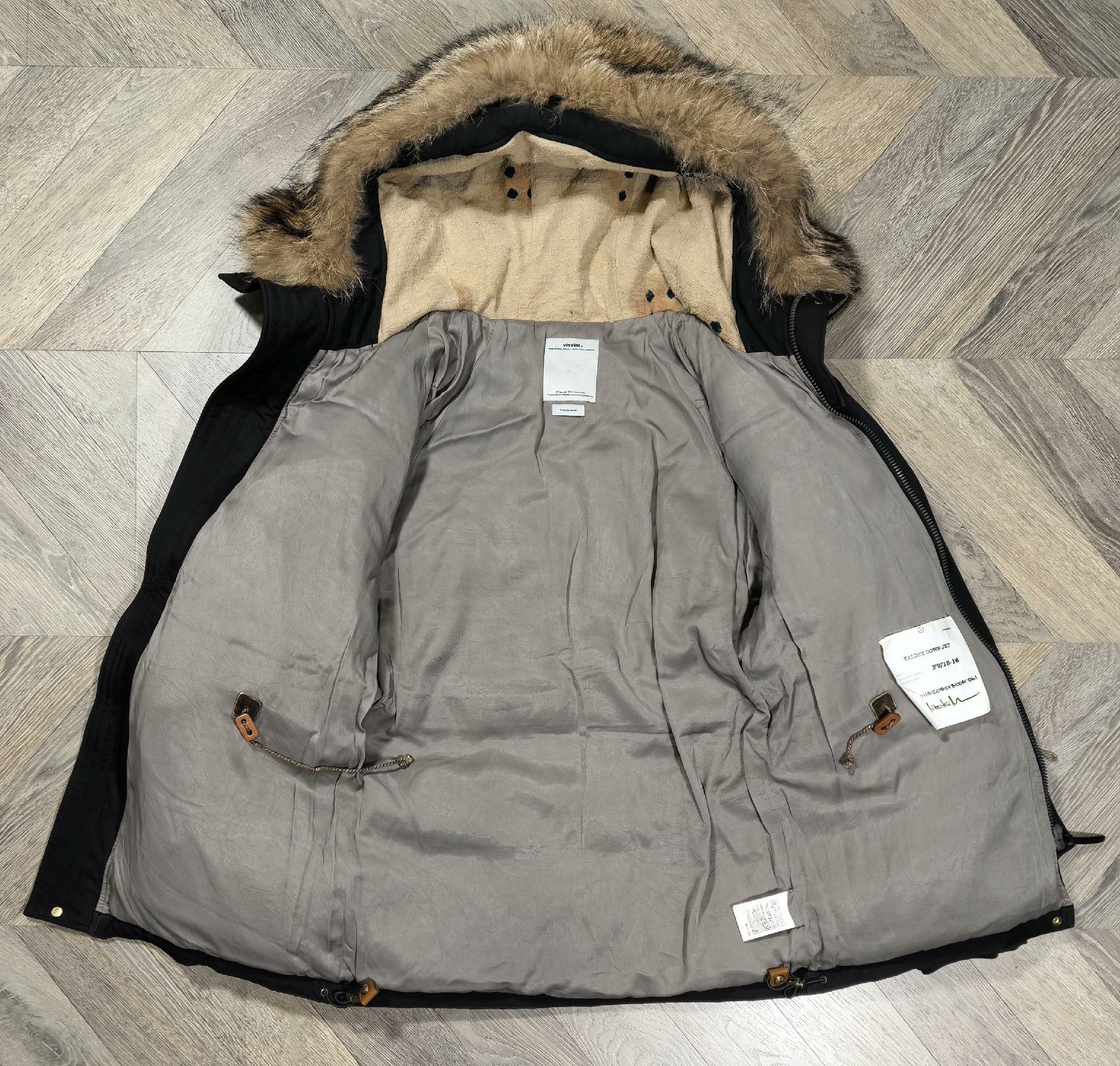 Visvim visvim 15AW valdez coat in charcoal black Size US XXL / EU 58 / 5 - 3 Thumbnail