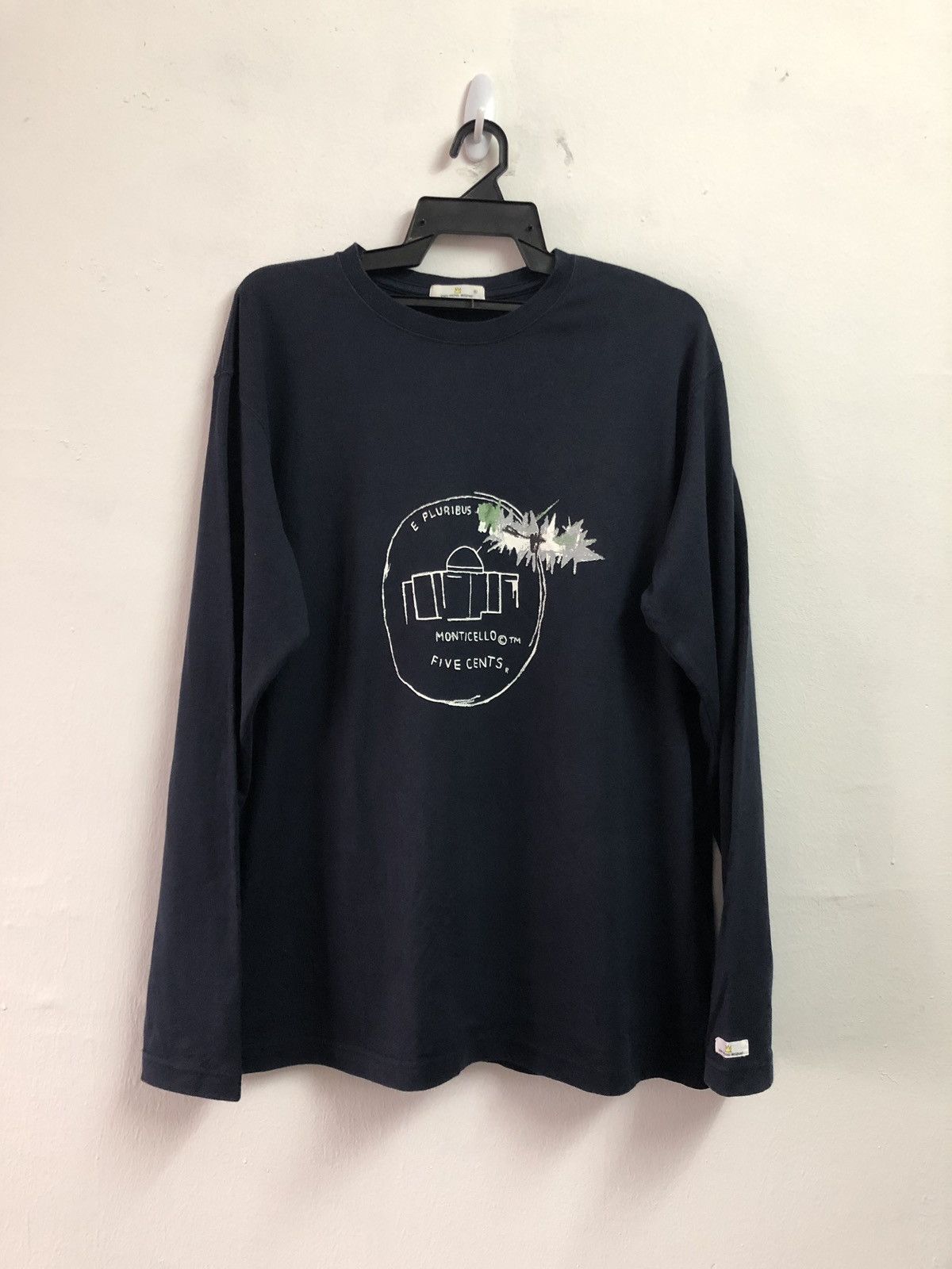 Jean-Michel Basquiat Vtg JEAN MICHEL BASQUIAT T Shirt Size US XL / EU 56 / 4 - 1 Thumbnail