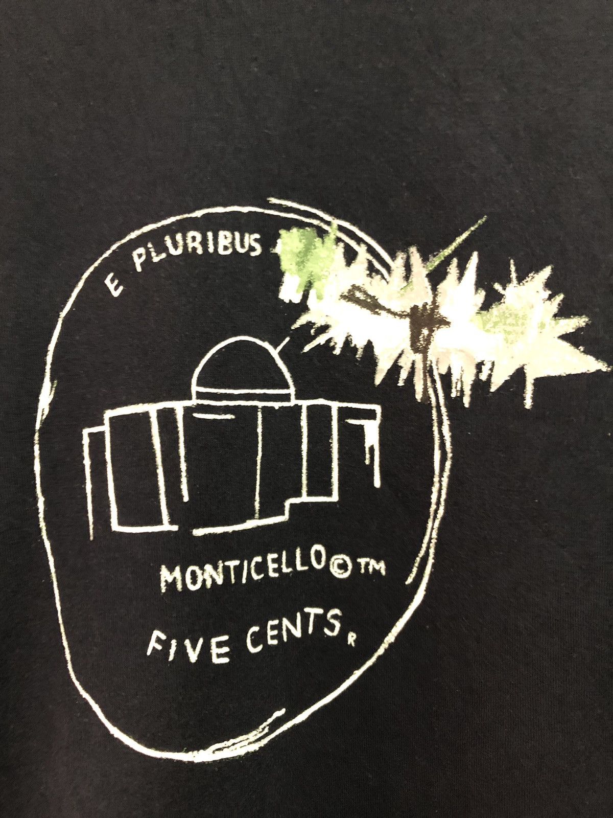 Jean-Michel Basquiat Vtg JEAN MICHEL BASQUIAT T Shirt Size US XL / EU 56 / 4 - 4 Thumbnail