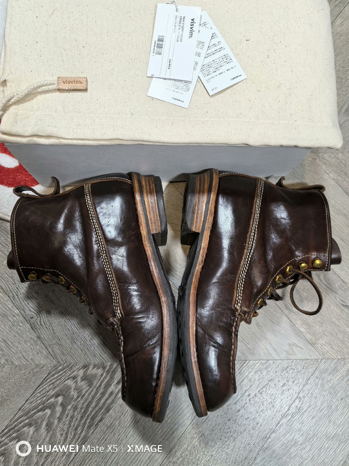 Visvim visvim handmade leather moc-folk boots Size US 10.5 / EU 43-44 - 3 Thumbnail