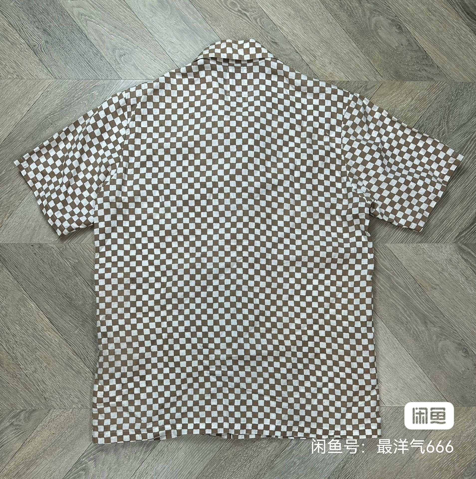 Visvim visvim duke checkerboard short sleeve shirt Size US S / EU 44-46 / 1 - 3 Thumbnail