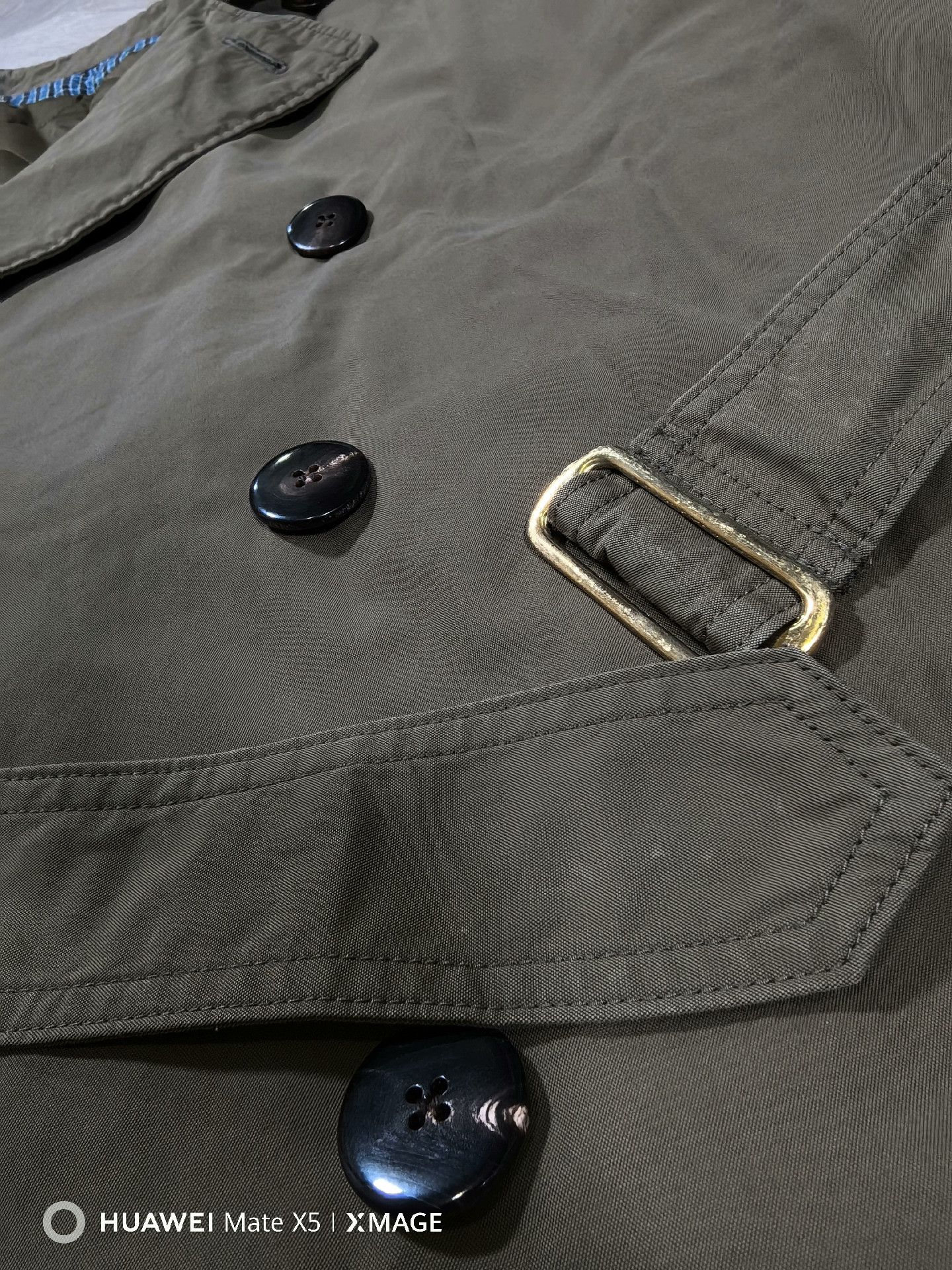 Visvim visvim dashiell trench coat in olive color Size US M / EU 48-50 / 2 - 2 Thumbnail