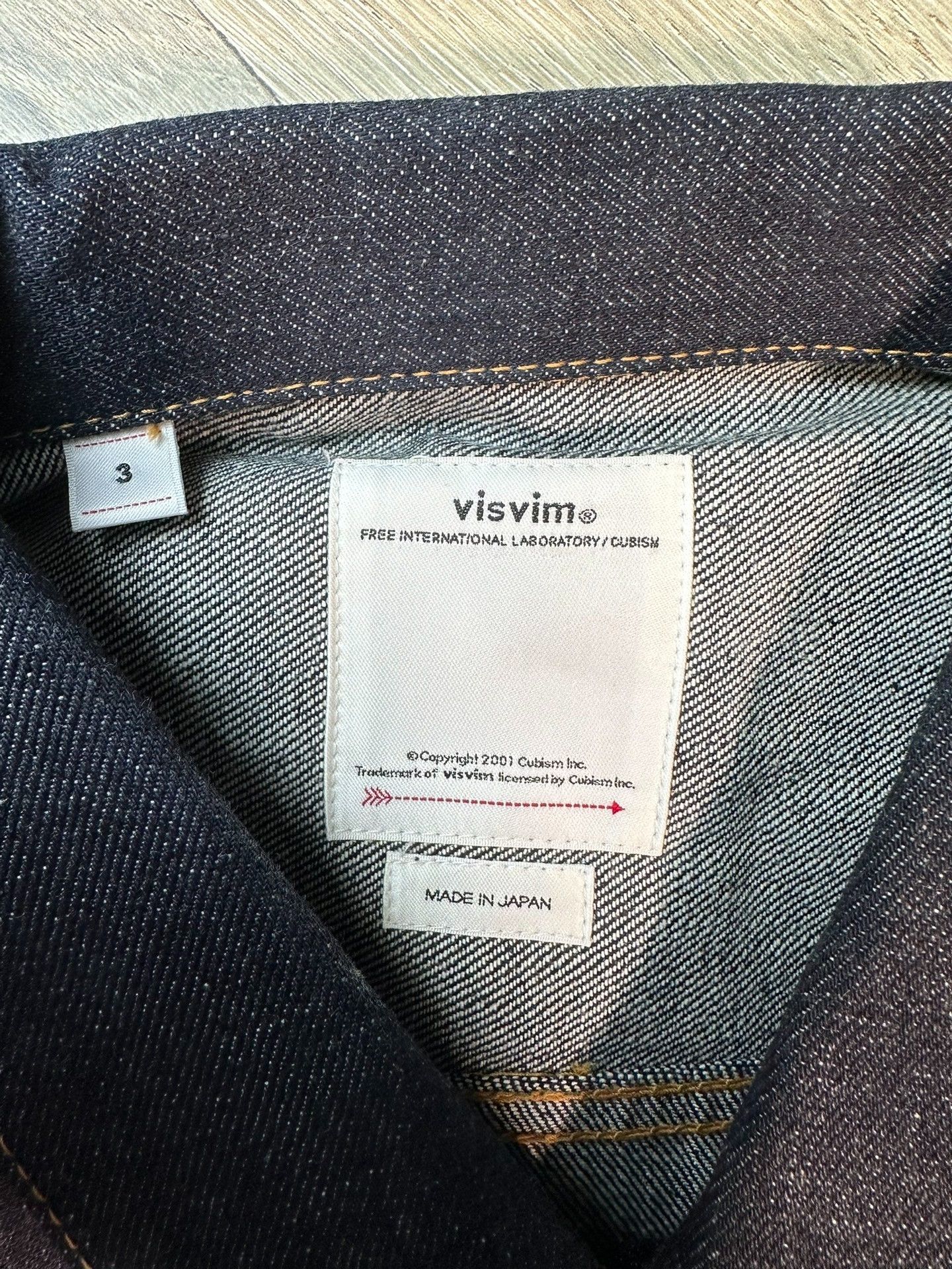 Visvim visvim shorty chore jacket unwashed denim Size US M / EU 48-50 / 2 - 6 Thumbnail