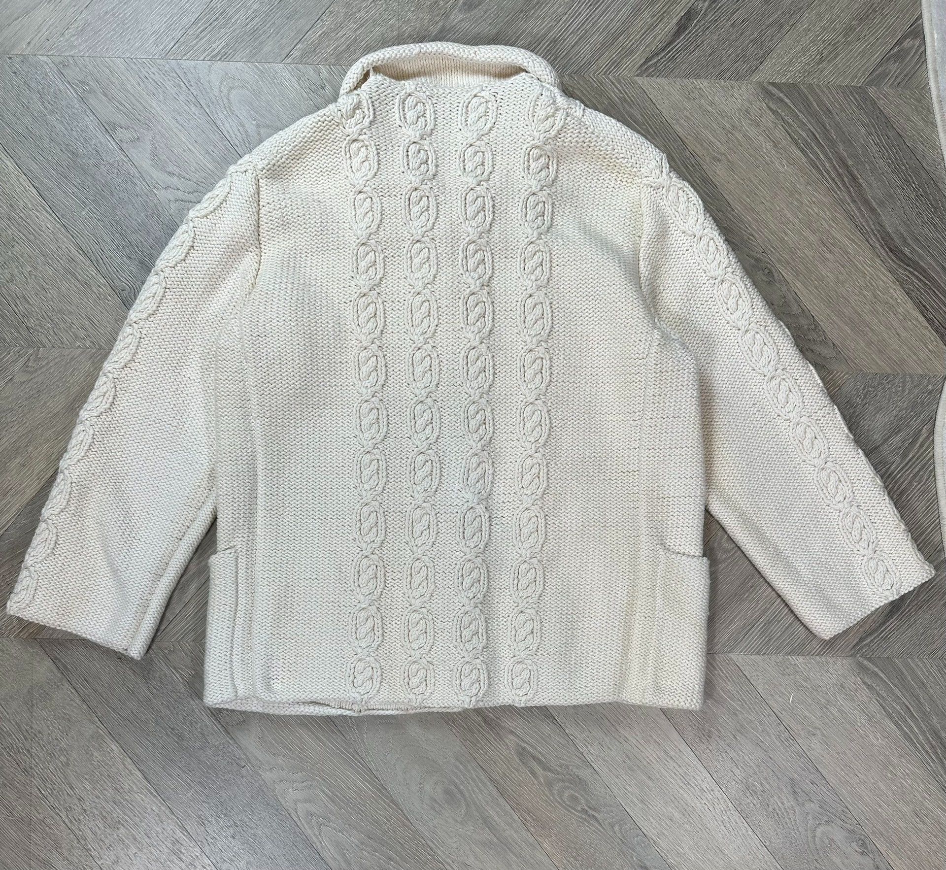 Visvim visvim highland knit bucky coverall ivory Size US M / EU 48-50 / 2 - 3 Thumbnail