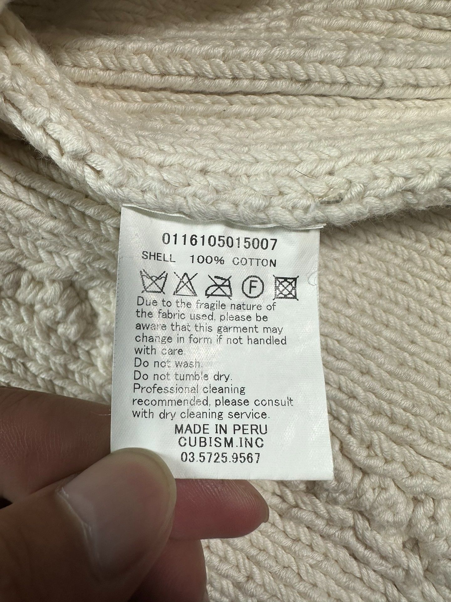 Visvim visvim highland knit bucky coverall ivory Size US M / EU 48-50 / 2 - 5 Thumbnail