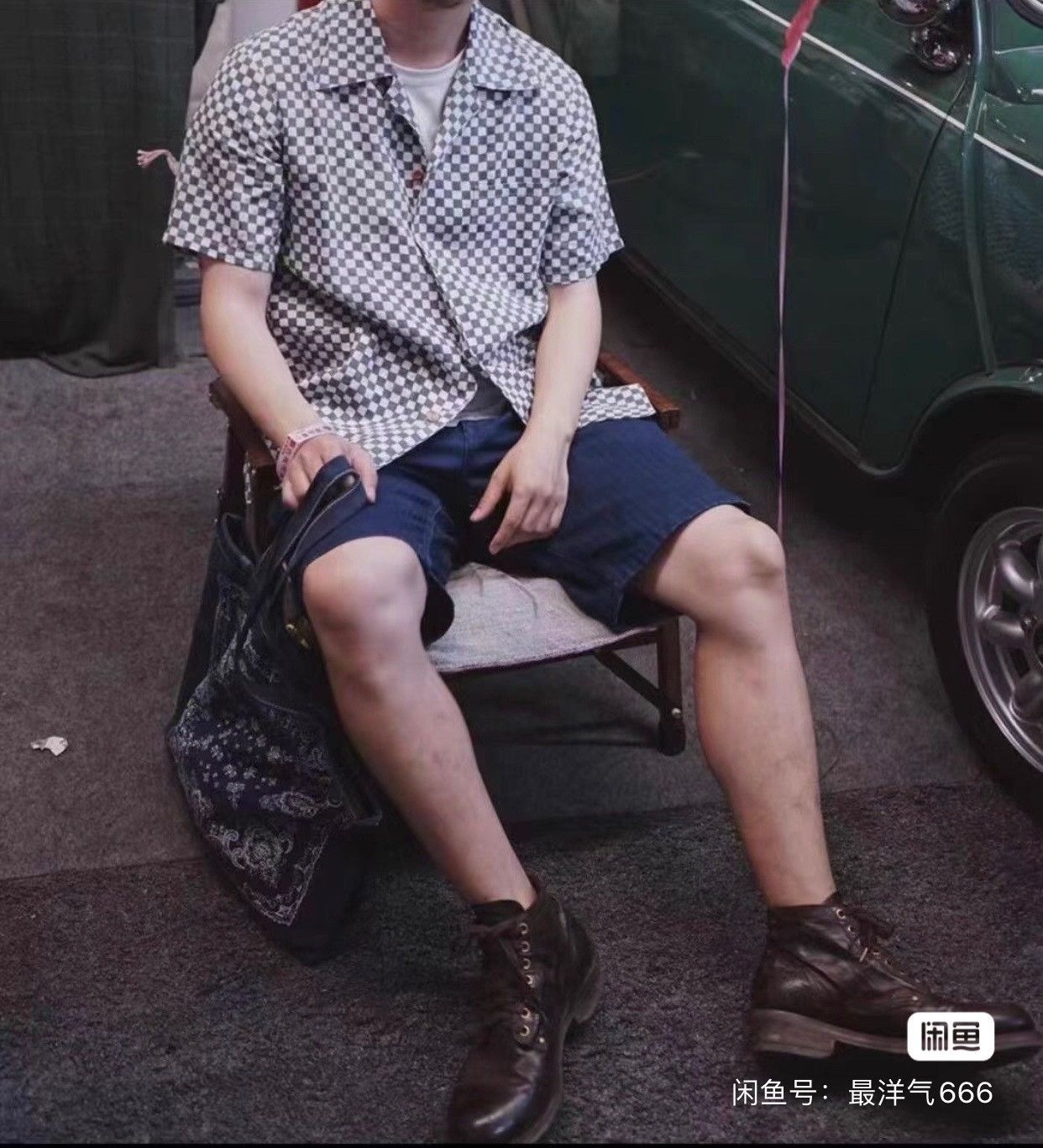 Visvim visvim duke checkerboard short sleeve shirt Size US S / EU 44-46 / 1 - 6 Thumbnail