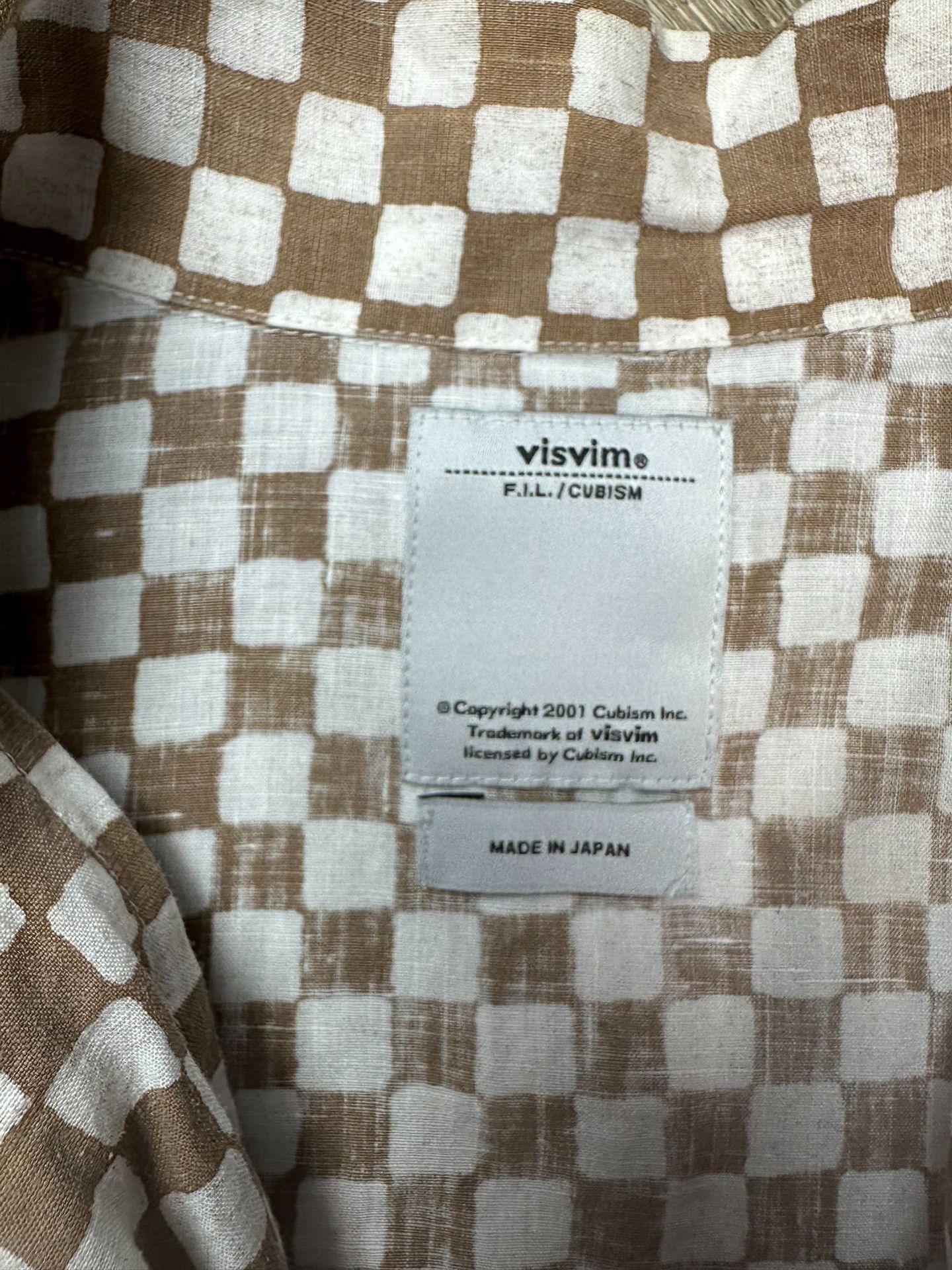 Visvim visvim duke checkerboard short sleeve shirt Size US S / EU 44-46 / 1 - 4 Thumbnail