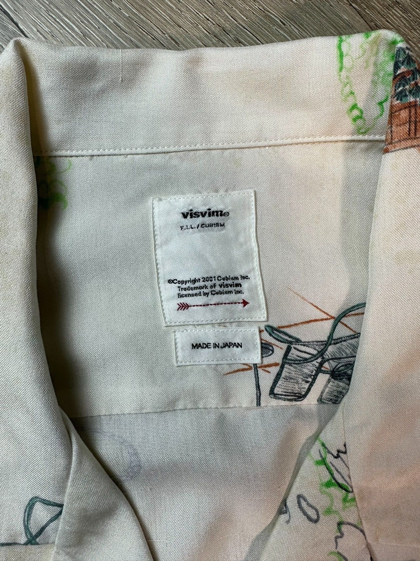 Visvim visvim short sleeve garden silk shirt Size US S / EU 44-46 / 1 - 4 Thumbnail