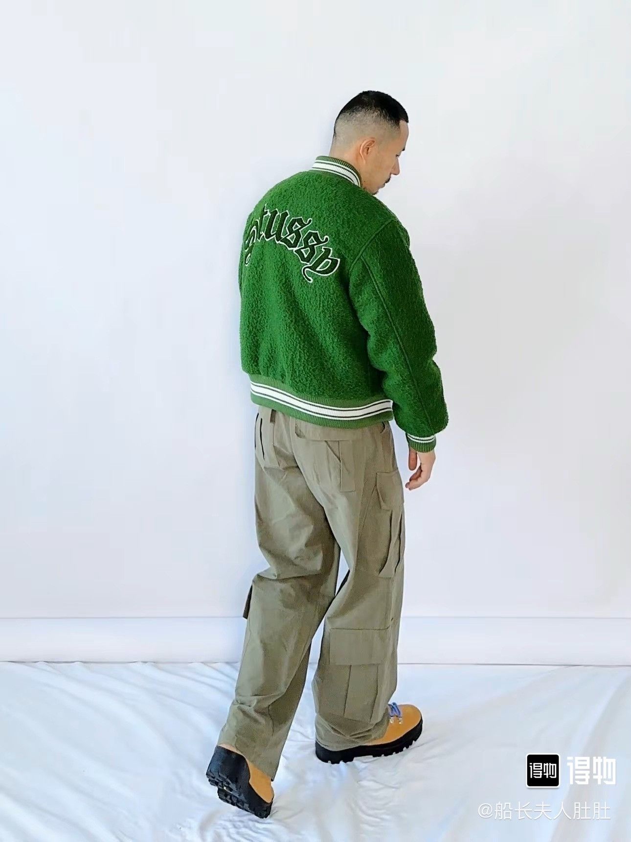 Stussy stussy fw22 casentino wool varsity jacket Size US XL / EU 56 / 4 - 8 Thumbnail