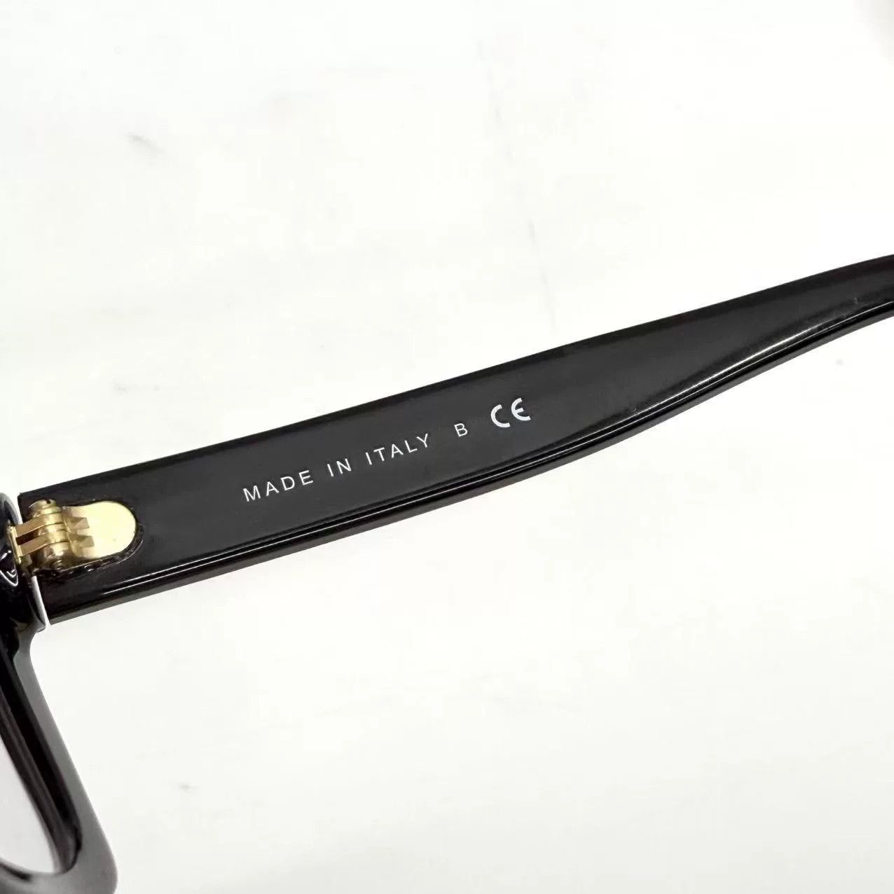 Chanel Chanel Black Gold Letter Plain Glasses Size ONE SIZE - 6 Thumbnail