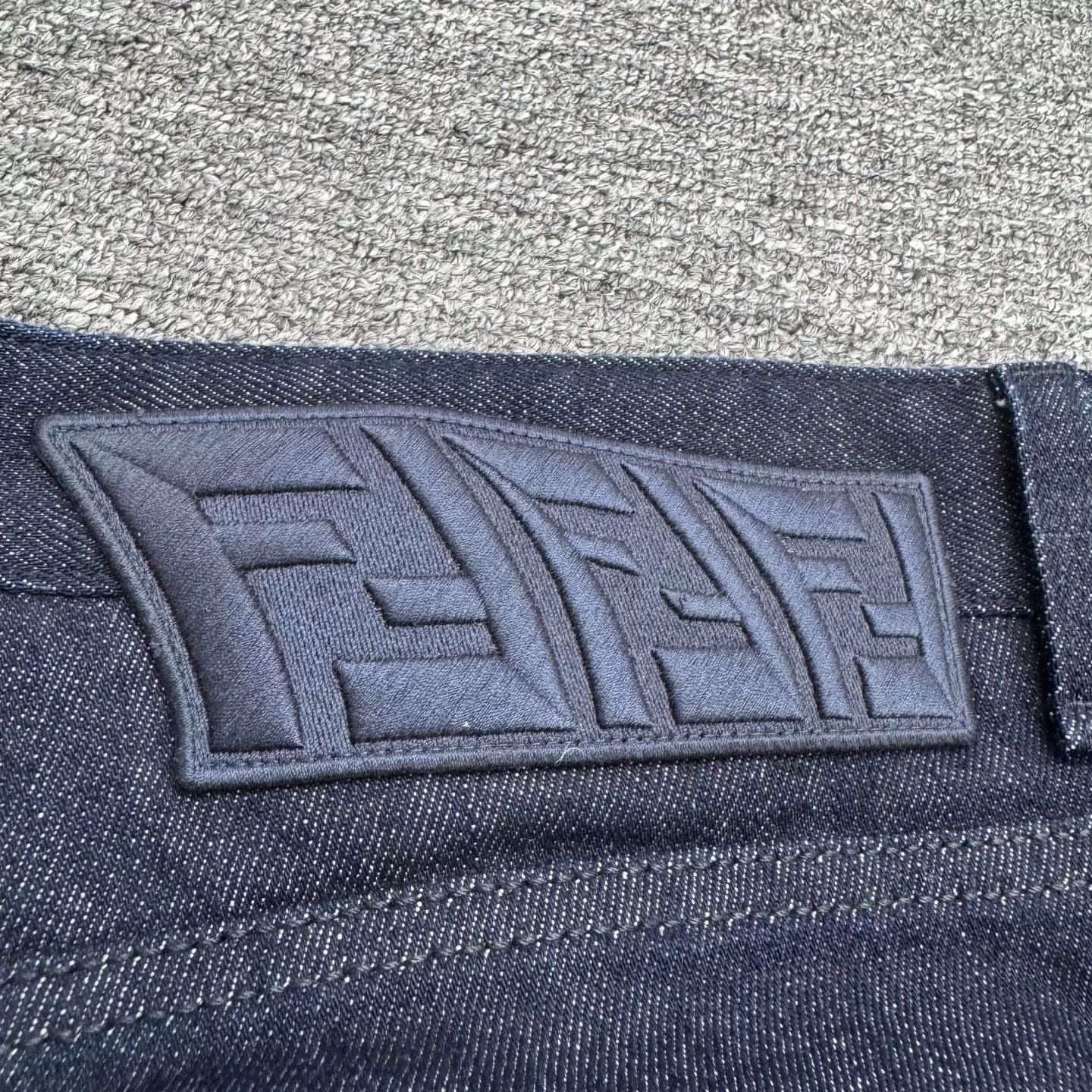 Fendi Fendi Embroidered Logo Denim Jeans Size US 36 / EU 52 - 6 Thumbnail
