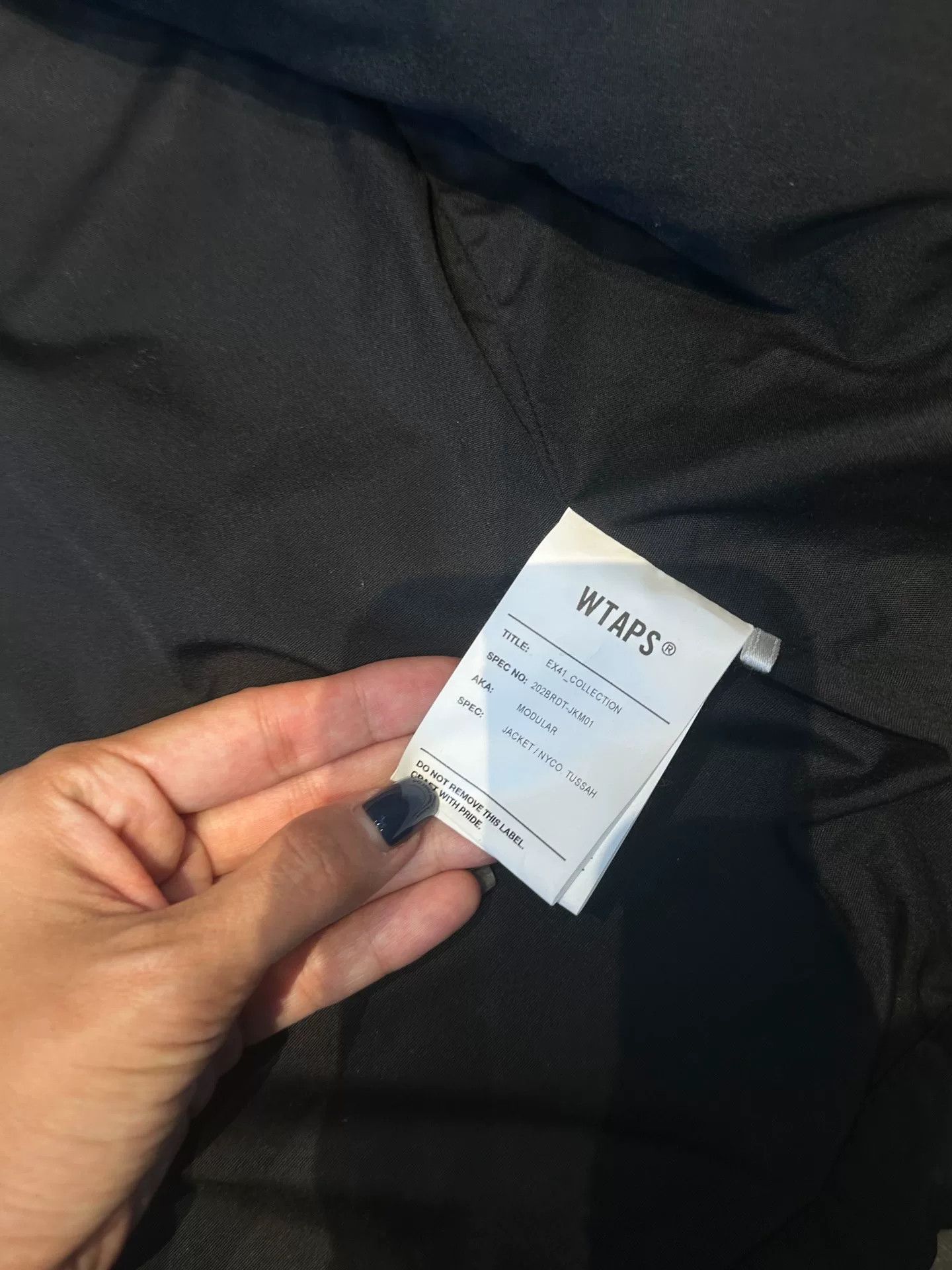 Wtaps WTAPS MODULAR JACKET NYCO TUSSAH Size US S / EU 44-46 / 1 - 4 Thumbnail