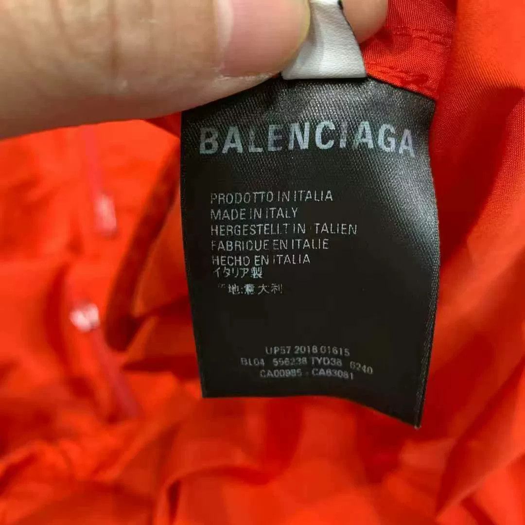 Balenciaga Balenciaga Red Embroidered Logo Jacket Size US M / EU 48-50 / 2 - 5 Thumbnail