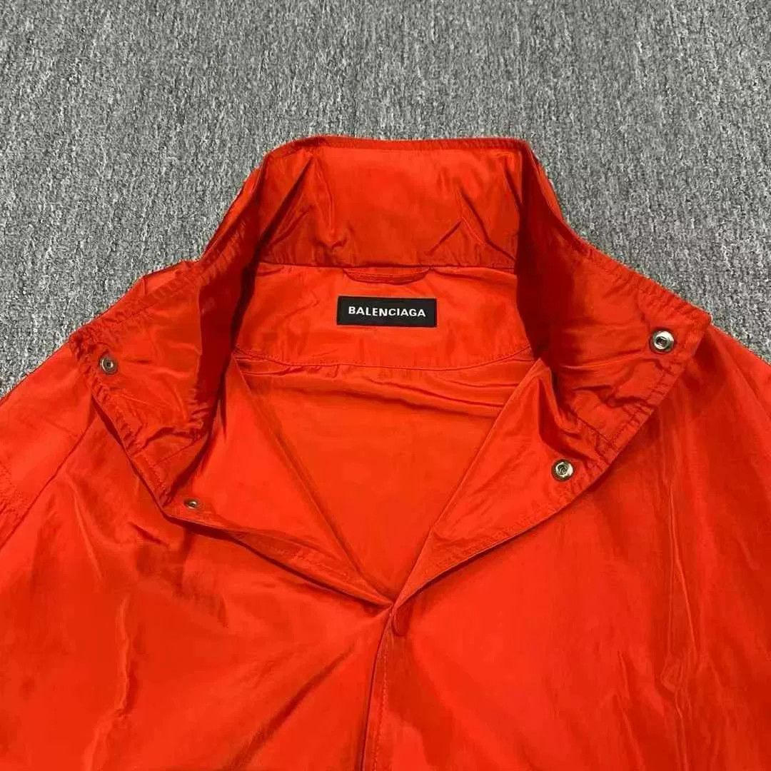Balenciaga Balenciaga Red Embroidered Logo Jacket Size US M / EU 48-50 / 2 - 3 Thumbnail
