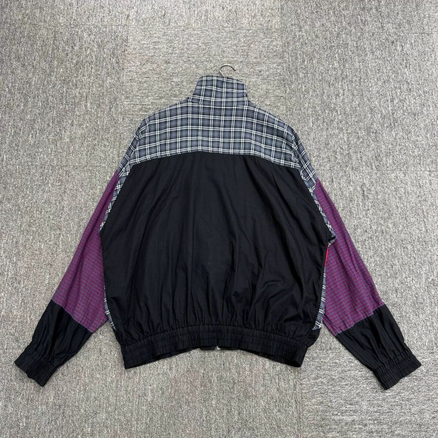 Balenciaga Balenciaga Plaid Paneled Jacket Size US L / EU 52-54 / 3 - 5 Thumbnail