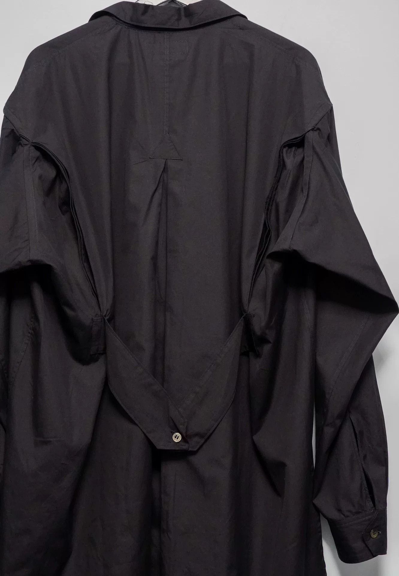 Yohji Yamamoto Yohji Yamamoto 1980SS Belted Shirt Coat Size US L / EU 52-54 / 3 - 3 Thumbnail