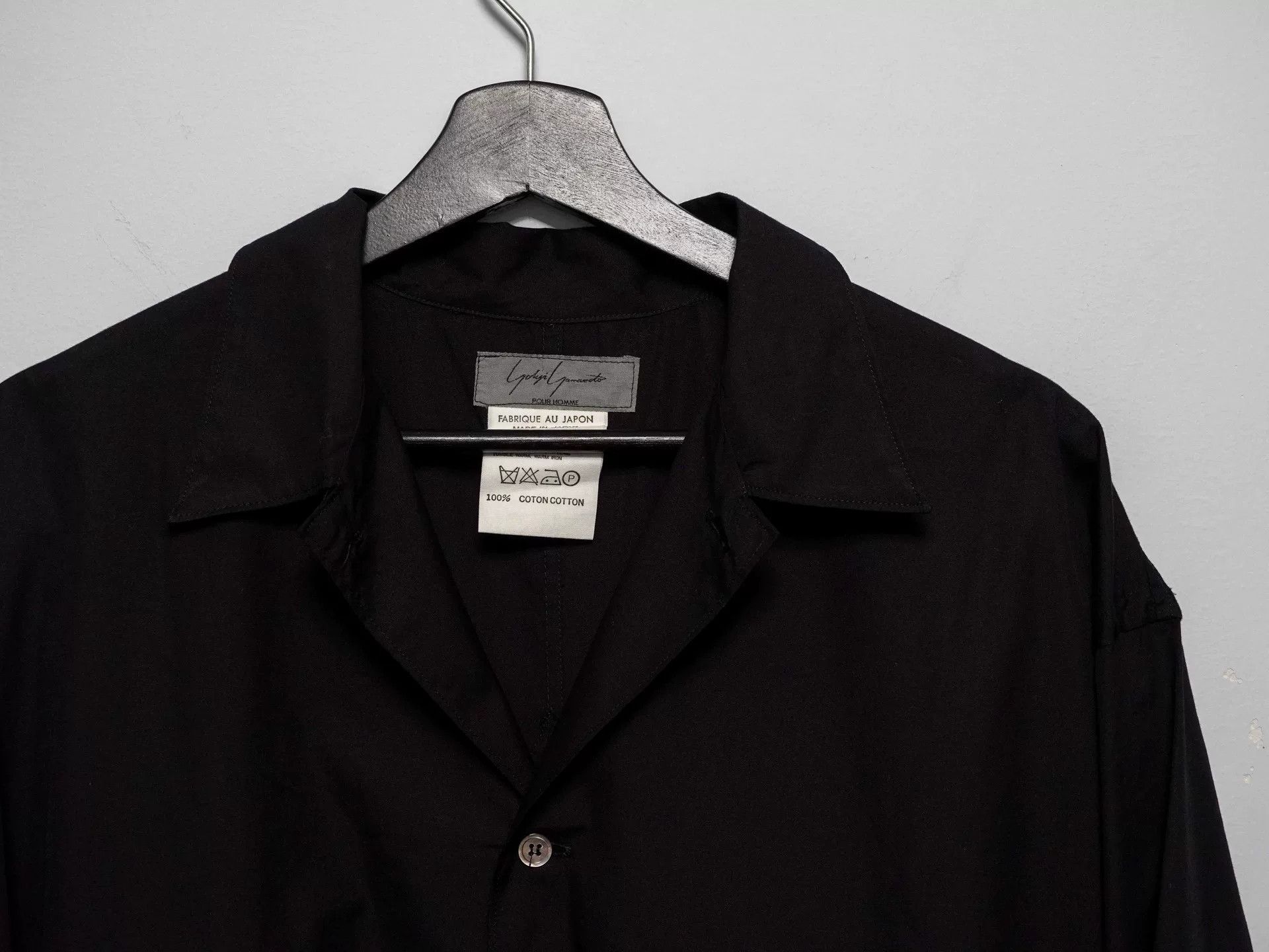 Yohji Yamamoto Yohji Yamamoto 1980SS Belted Shirt Coat Size US L / EU 52-54 / 3 - 5 Thumbnail