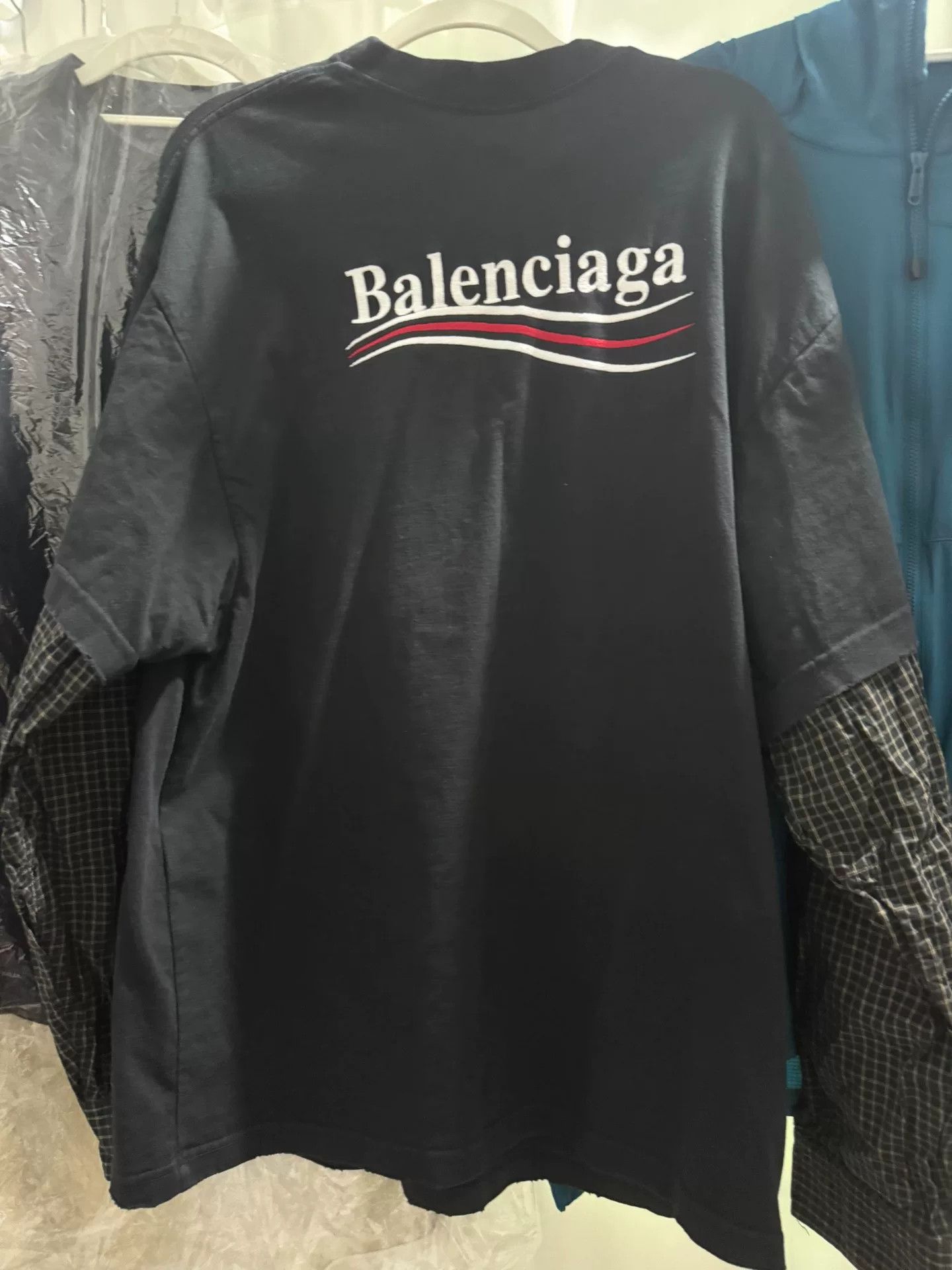 Balenciaga Balenciaga 23ss Coke Embroidery LS Top Size US M / EU 48-50 / 2 - 6 Thumbnail