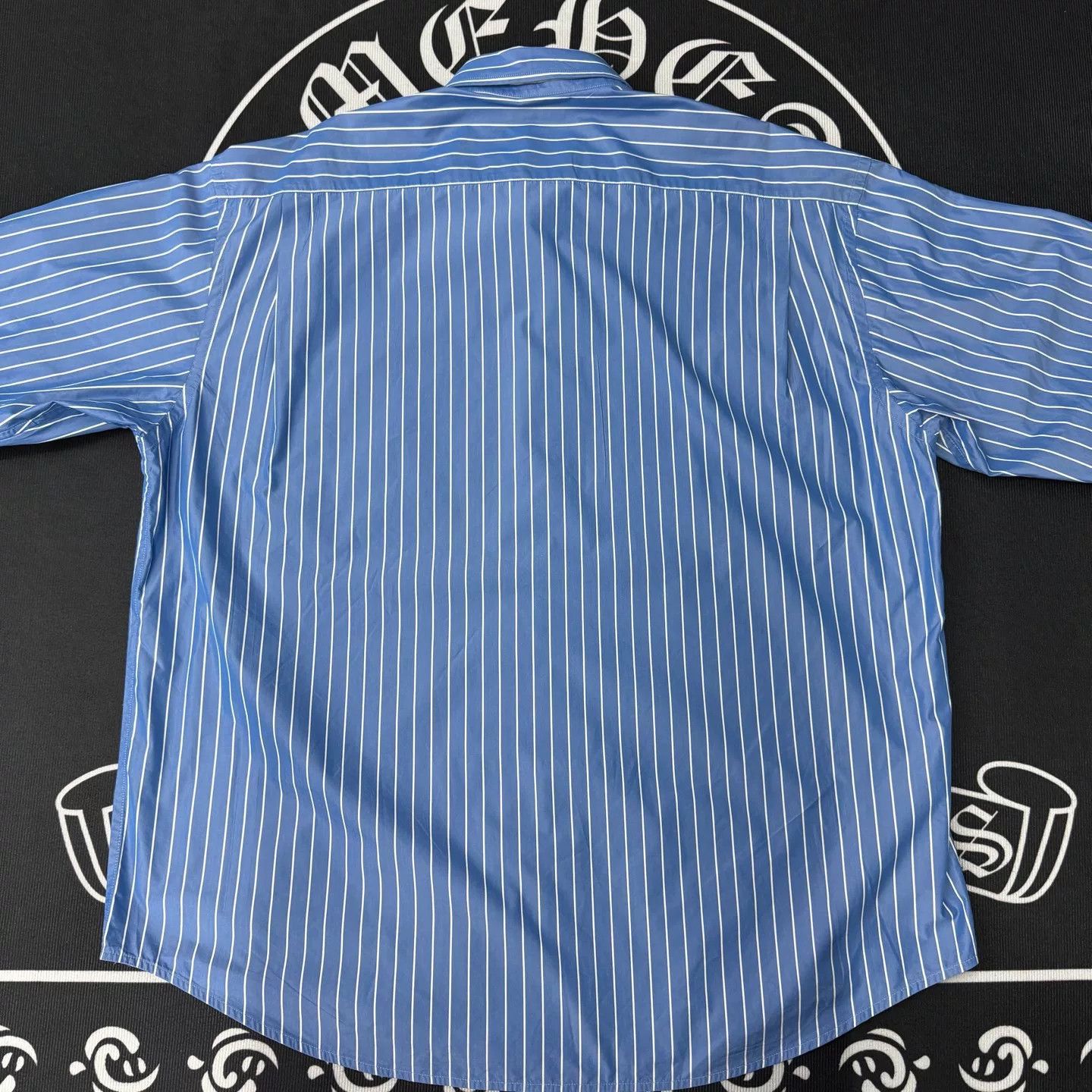 Balenciaga Balenciaga Blue Stripe Shirt Size US L / EU 52-54 / 3 - 3 Thumbnail