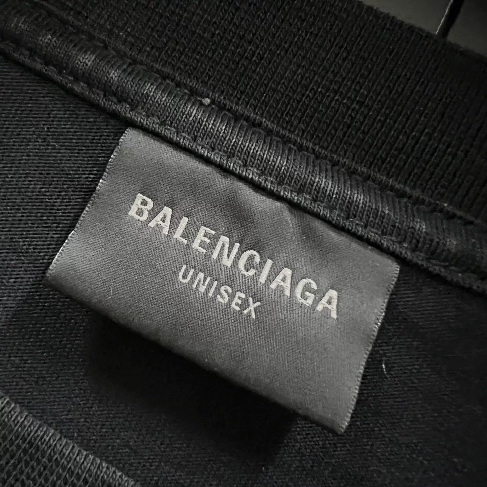 Balenciaga Balenciaga Black Logo Print Long Sleeve Size US M / EU 48-50 / 2 - 4 Thumbnail