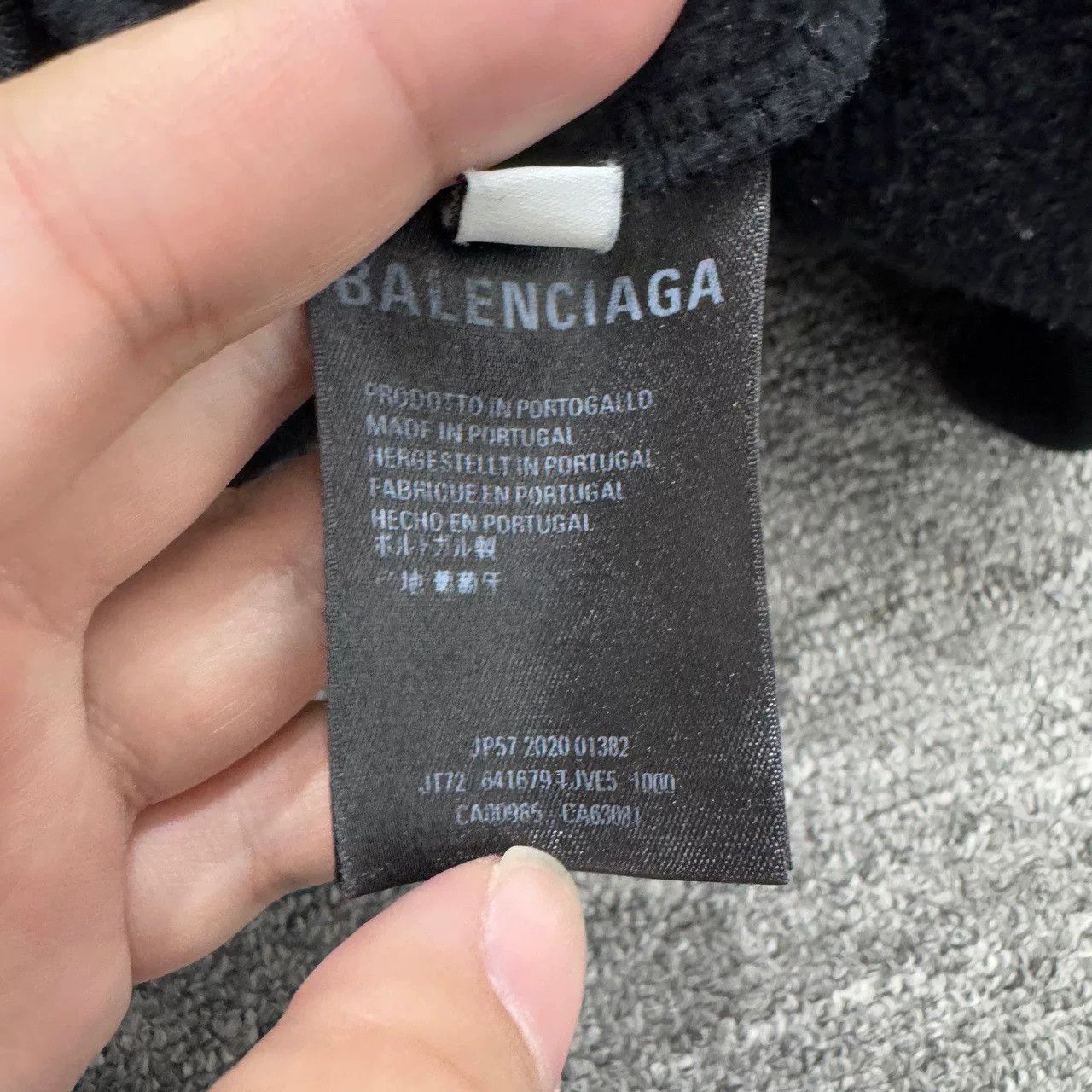 Balenciaga Balenciaga Logo Print Hoodie Size US S / EU 44-46 / 1 - 3 Thumbnail