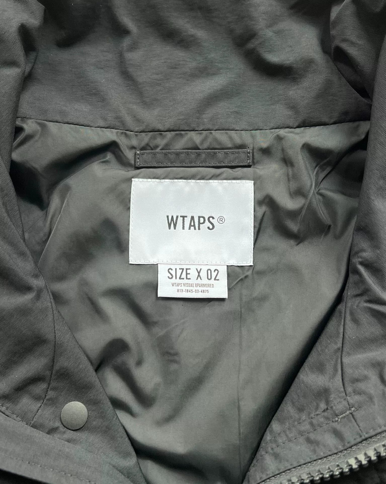 Wtaps WTAPS 18aw PEAK Waterproof Jacket Size US M / EU 48-50 / 2 - 2 Thumbnail