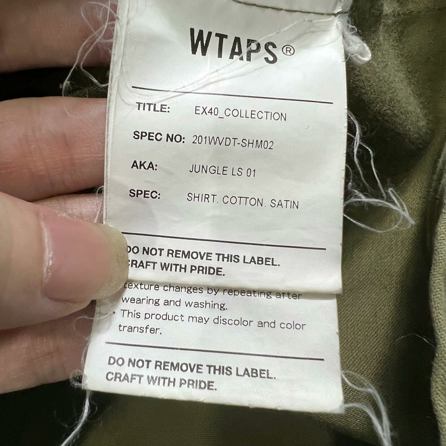 Wtaps WTAPS Four-Pocket Military Jacket Size US L / EU 52-54 / 3 - 5 Thumbnail