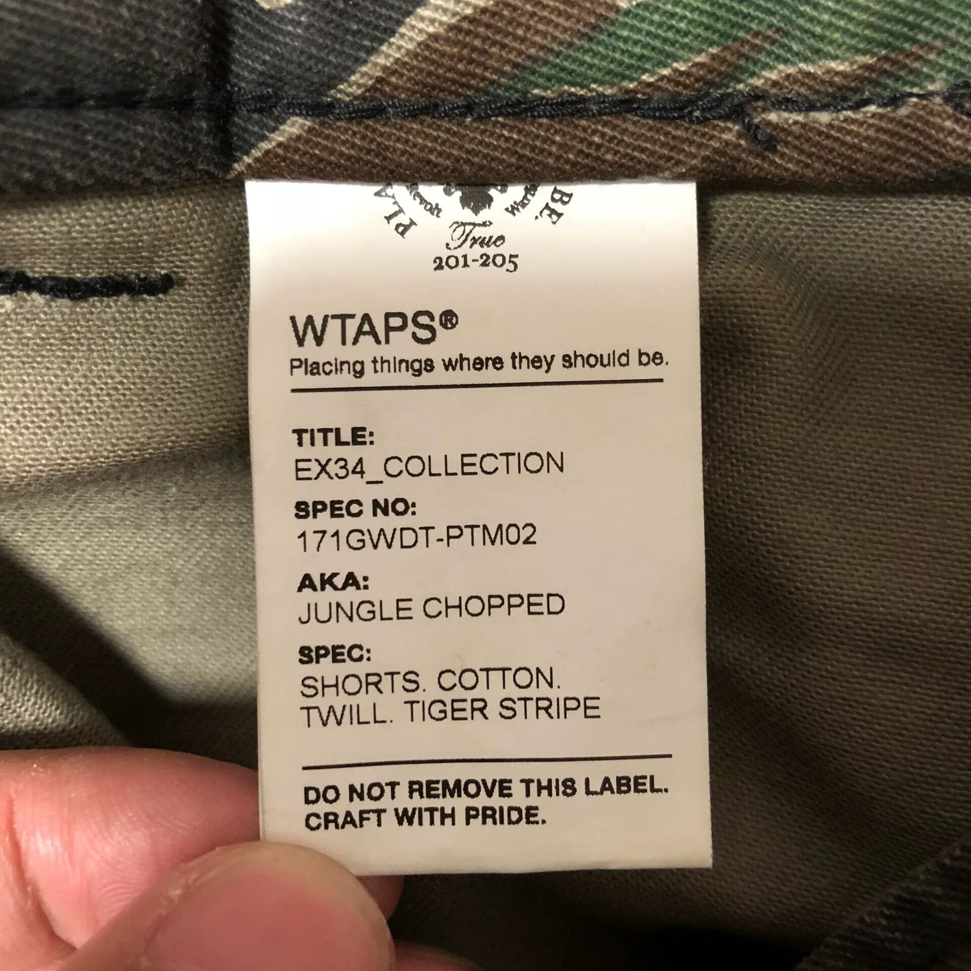 Wtaps Wtaps 17SS JUNGLE Tiger Stripe Shorts Size US 32 / EU 48 - 7 Thumbnail