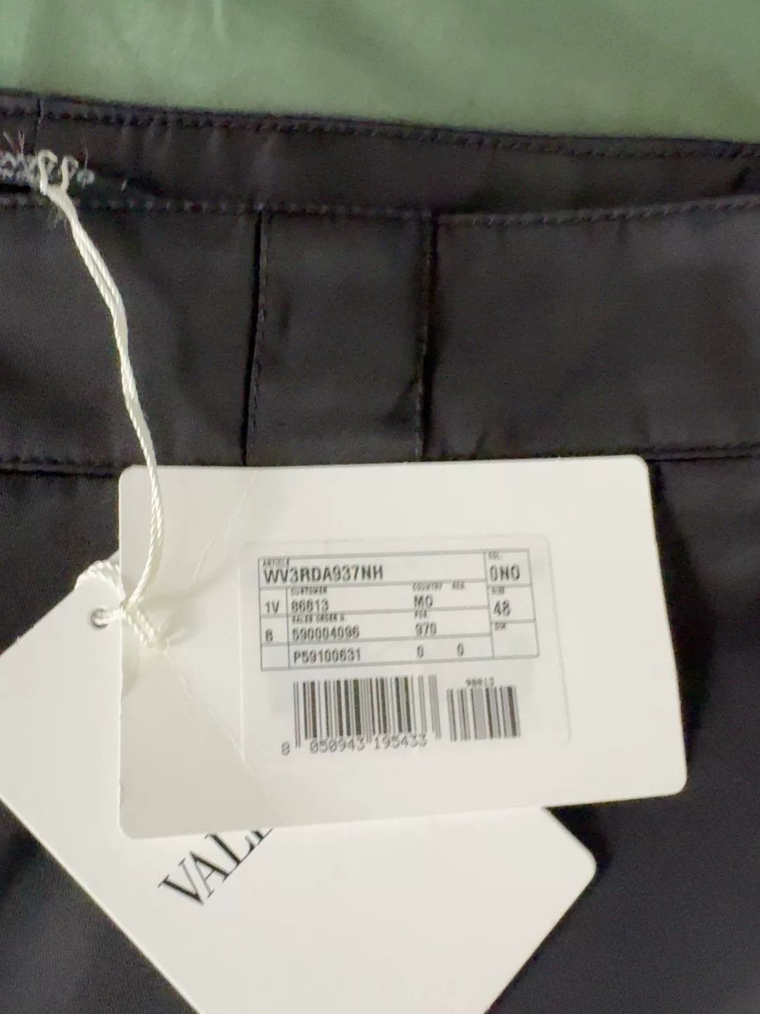 Valentino Valentino Men's Black Casual Nylon Shorts Size US 38 / EU 54 - 5 Thumbnail