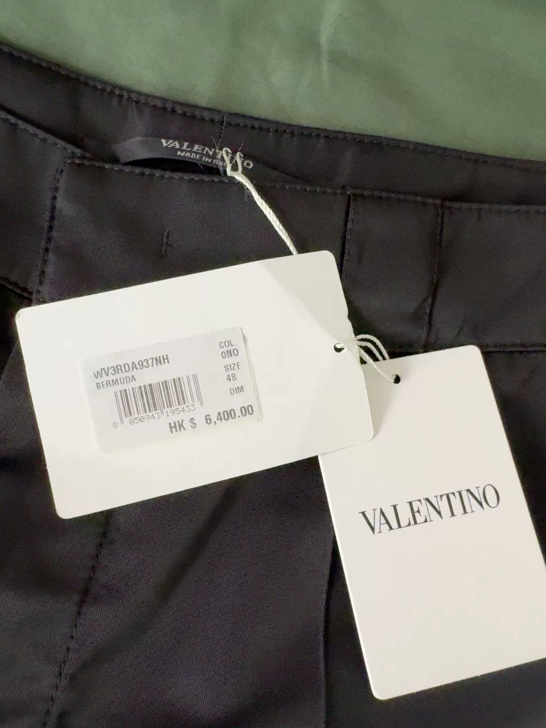 Valentino Valentino Men's Black Casual Nylon Shorts Size US 38 / EU 54 - 4 Thumbnail