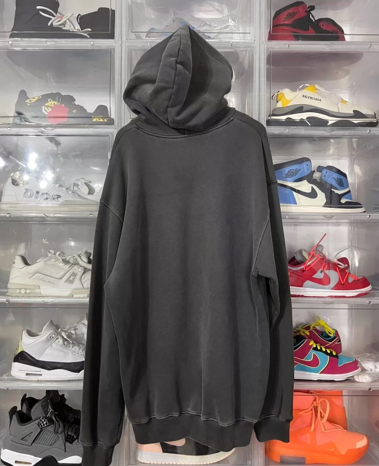 Balenciaga Balenciaga Washed Portrait Hoodie S Size US S / EU 44-46 / 1 - 2 Thumbnail