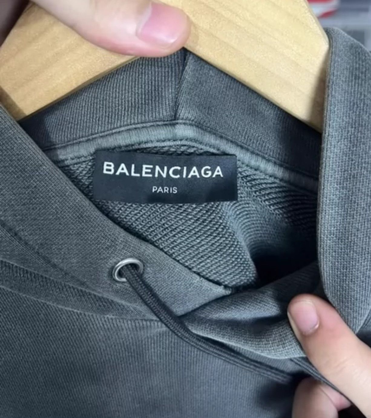 Balenciaga Balenciaga Washed Portrait Hoodie S Size US S / EU 44-46 / 1 - 4 Thumbnail